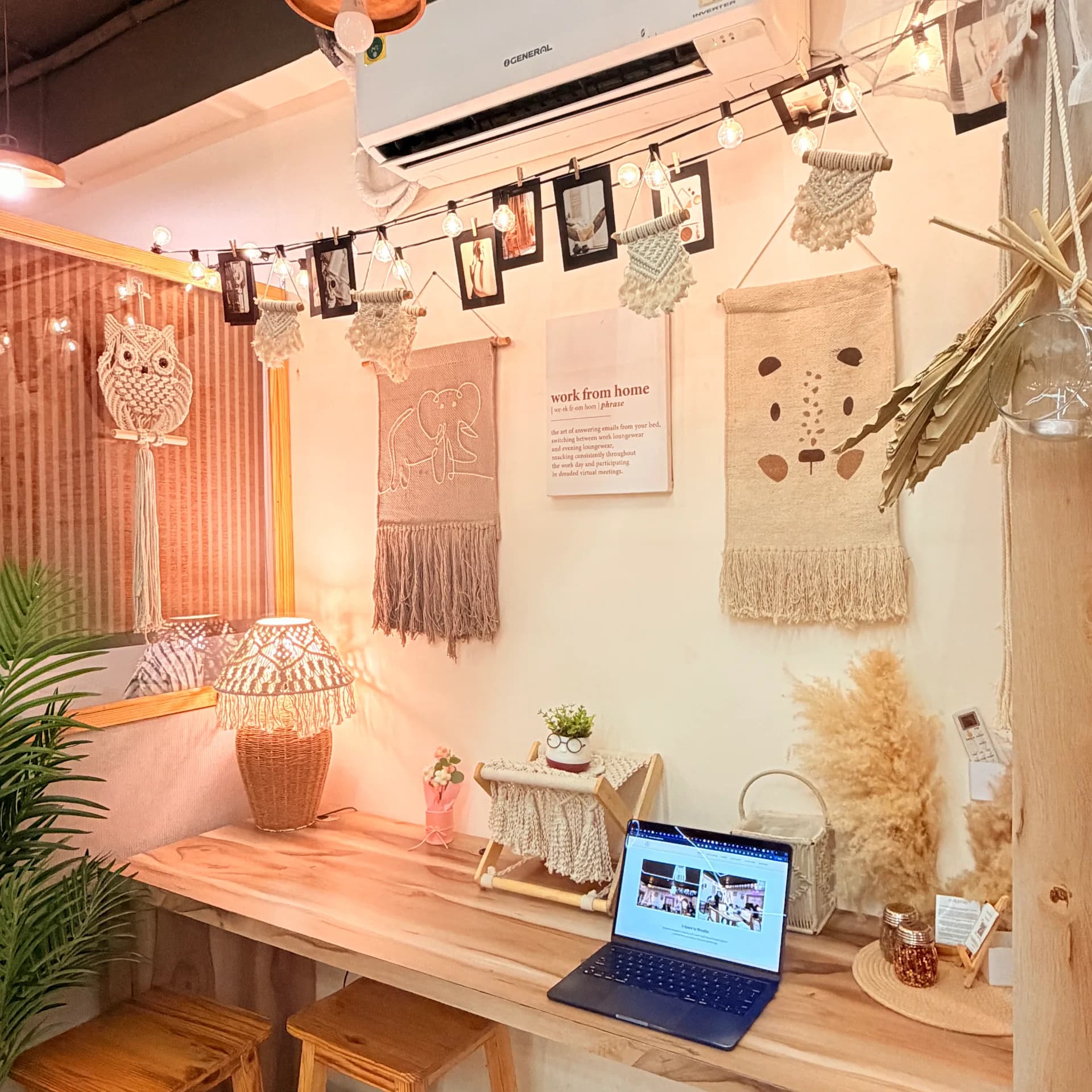 Comfortable workspace