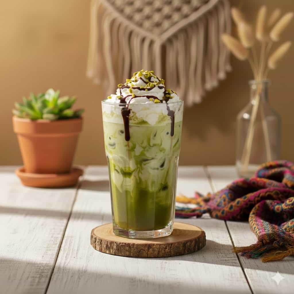 Pistachio Mocha Latte