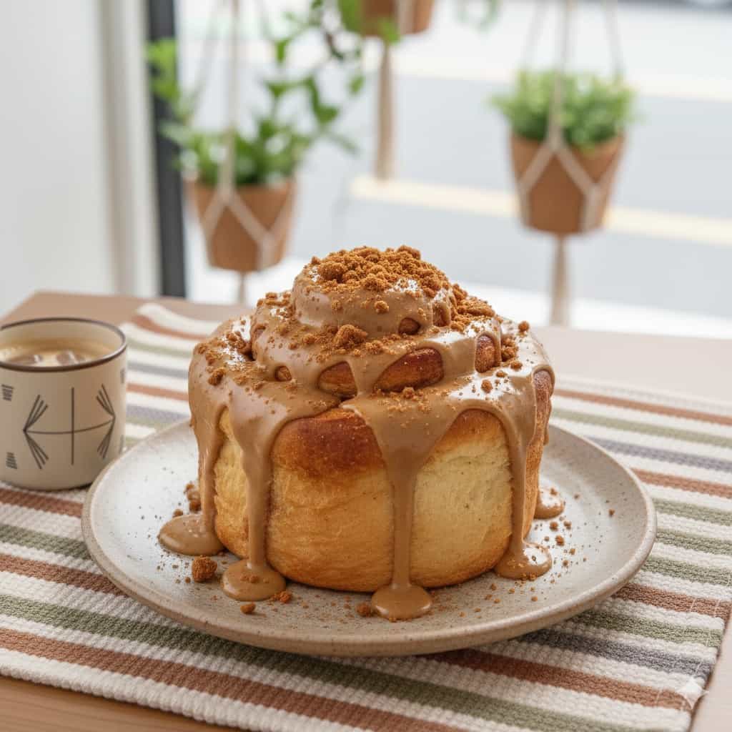 Biscoff Cinnamon Roll