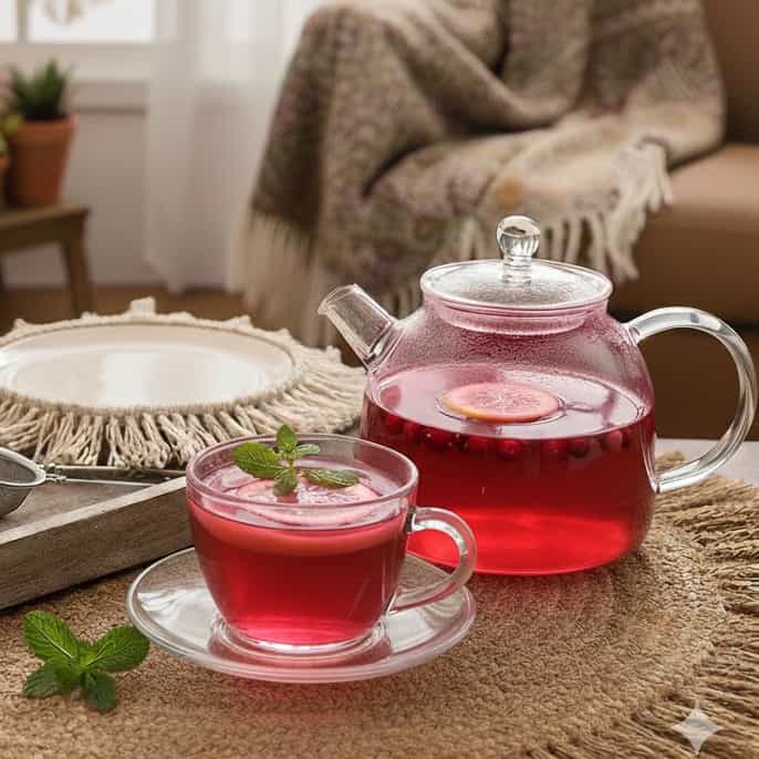 Green Tea - Cranberry