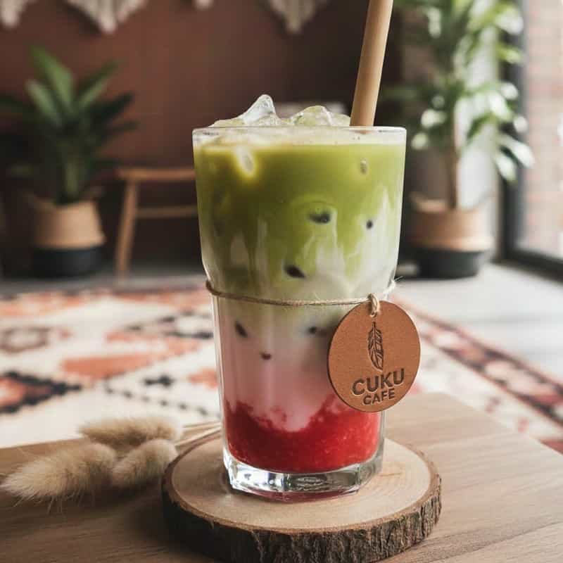 Strawberry Matcha