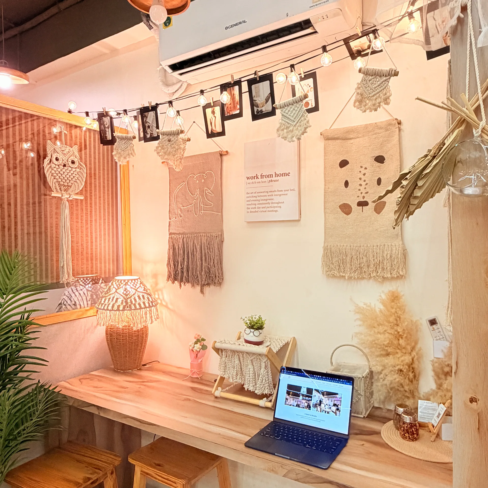 Comfortable workspace